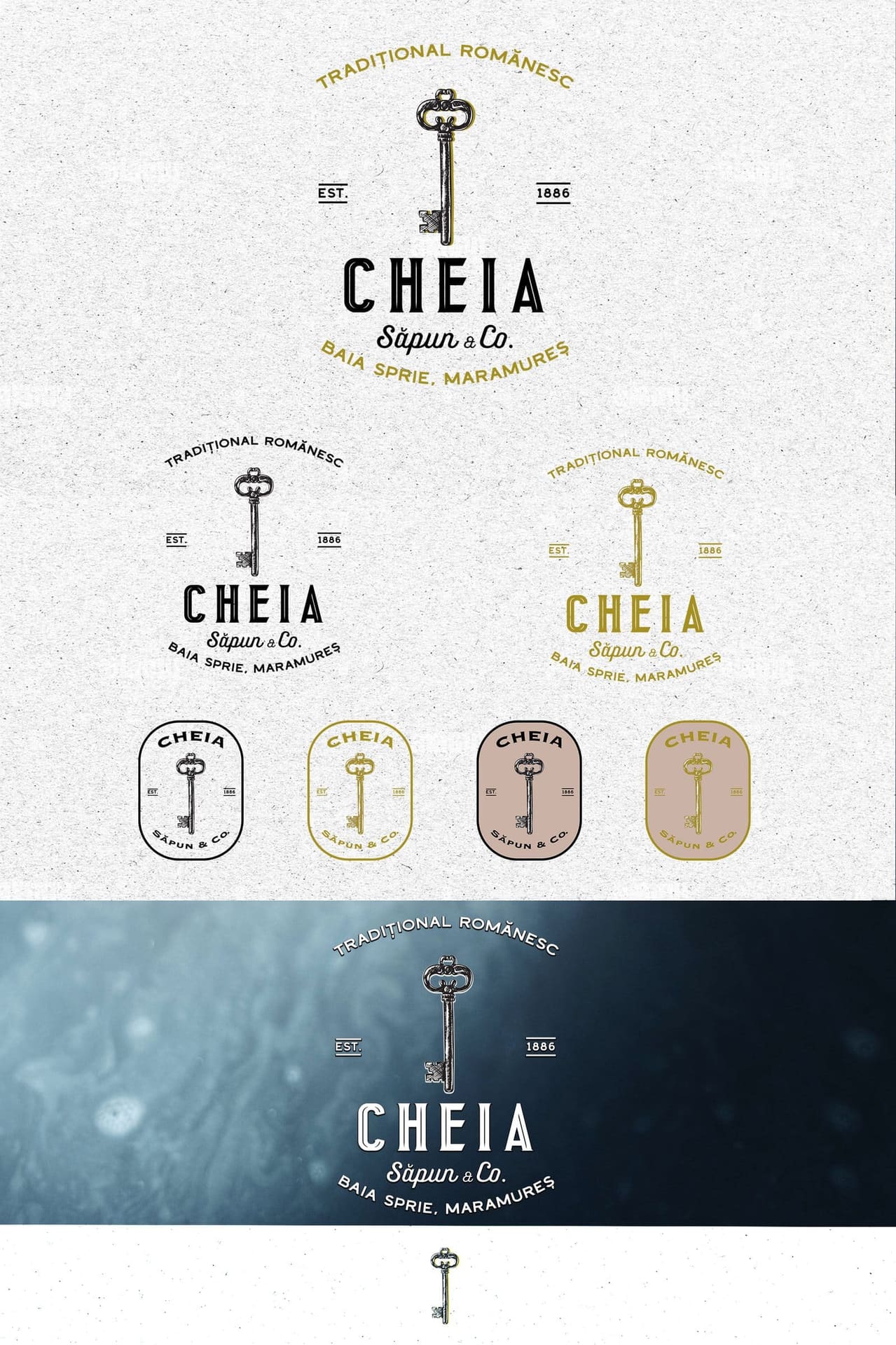 Cheia Camp — brand identity system